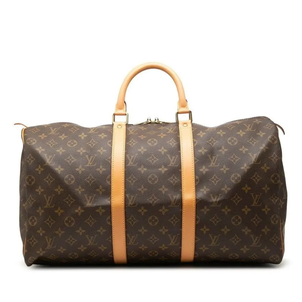 Louis Vuitton Monogram Keepall 50 Travel Bag